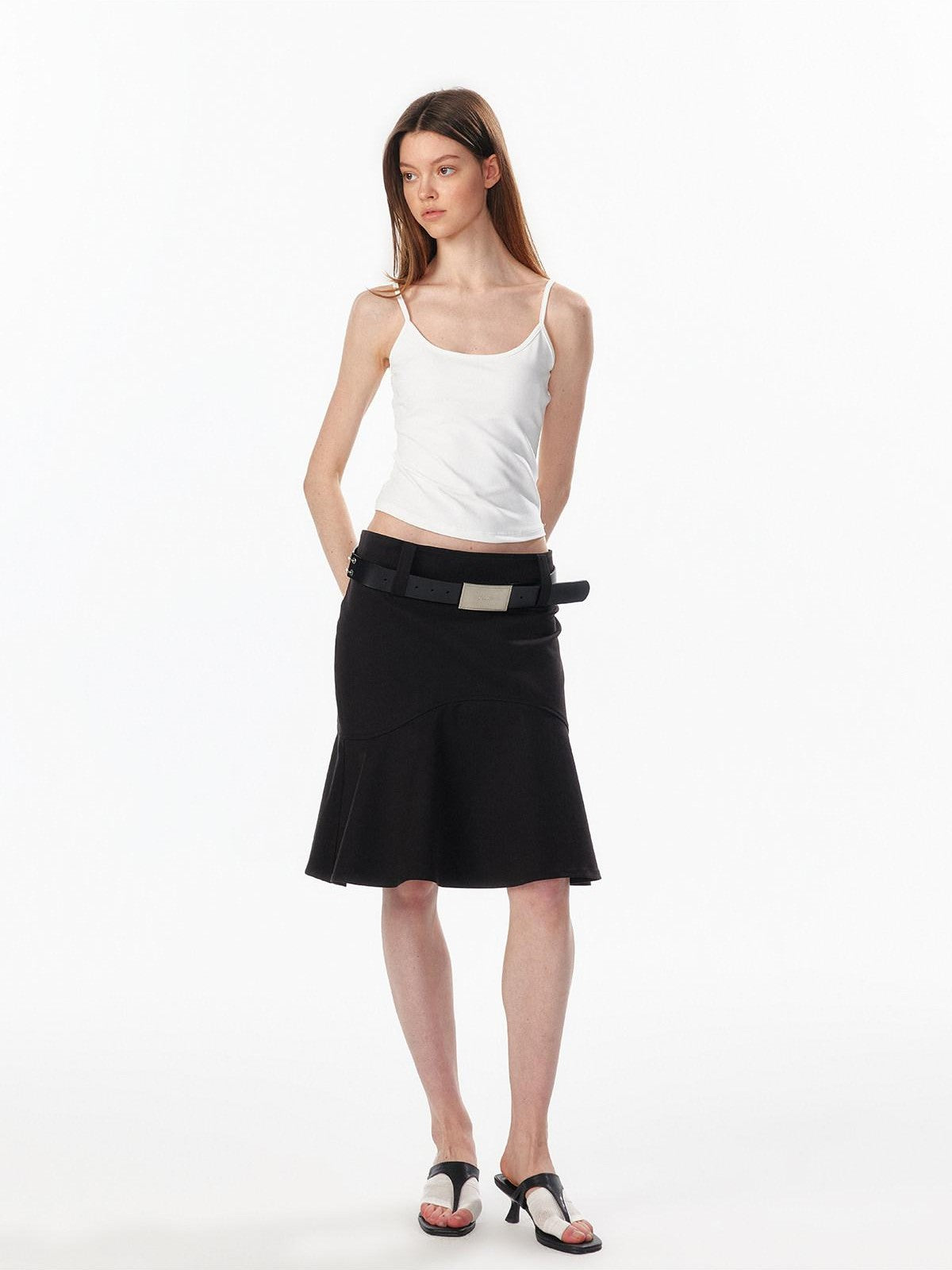 ALINNV Cropped Racerback U Neck Women&