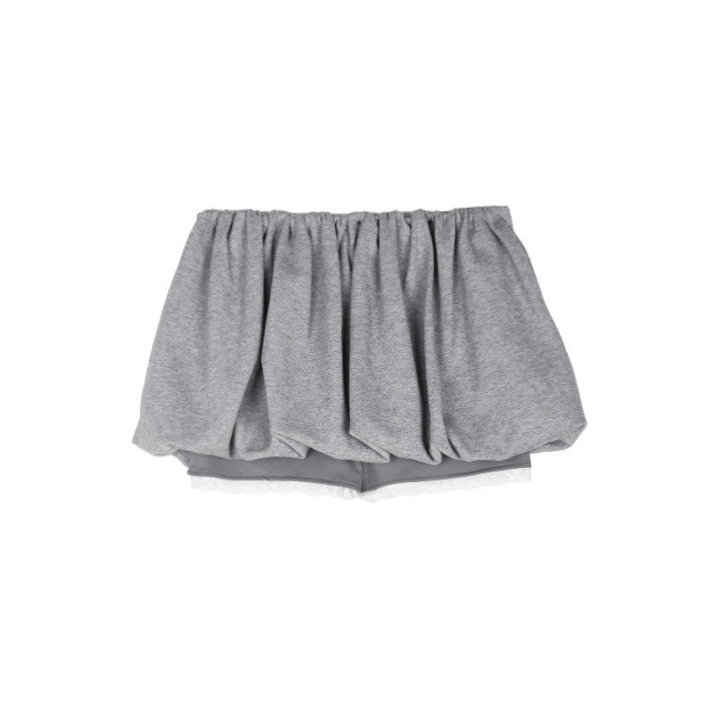 ALINNV_Pleated_Pumpkin_Bubble_Mid_Waist_Mini_Women&