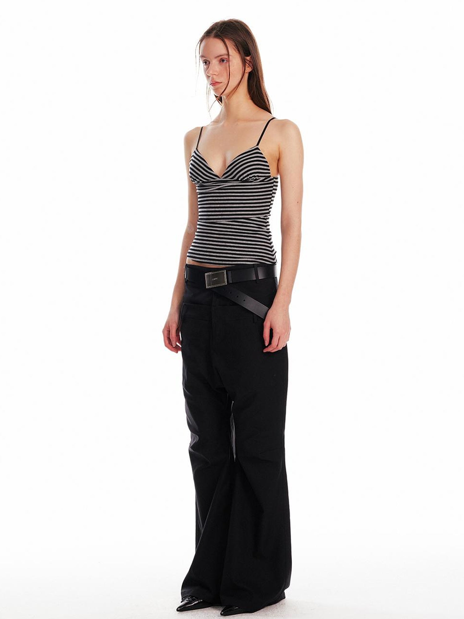 ALINNV STUDIO Adjustable Strap Triangle Cup Camisole