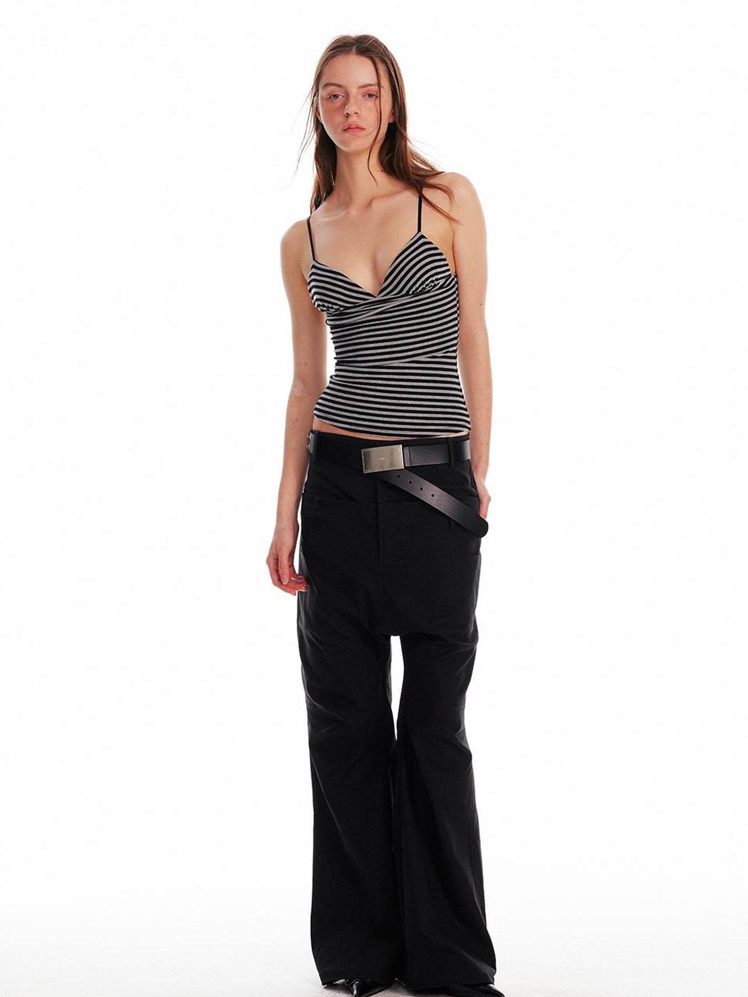 ALINNV STUDIO Adjustable Strap Triangle Cup Camisole