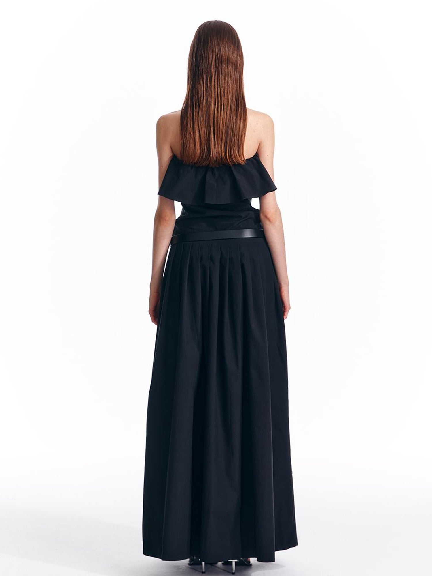 ALINNV STUDIO Adjustable Strapless Jumpsuit Dress With Pocket Detail