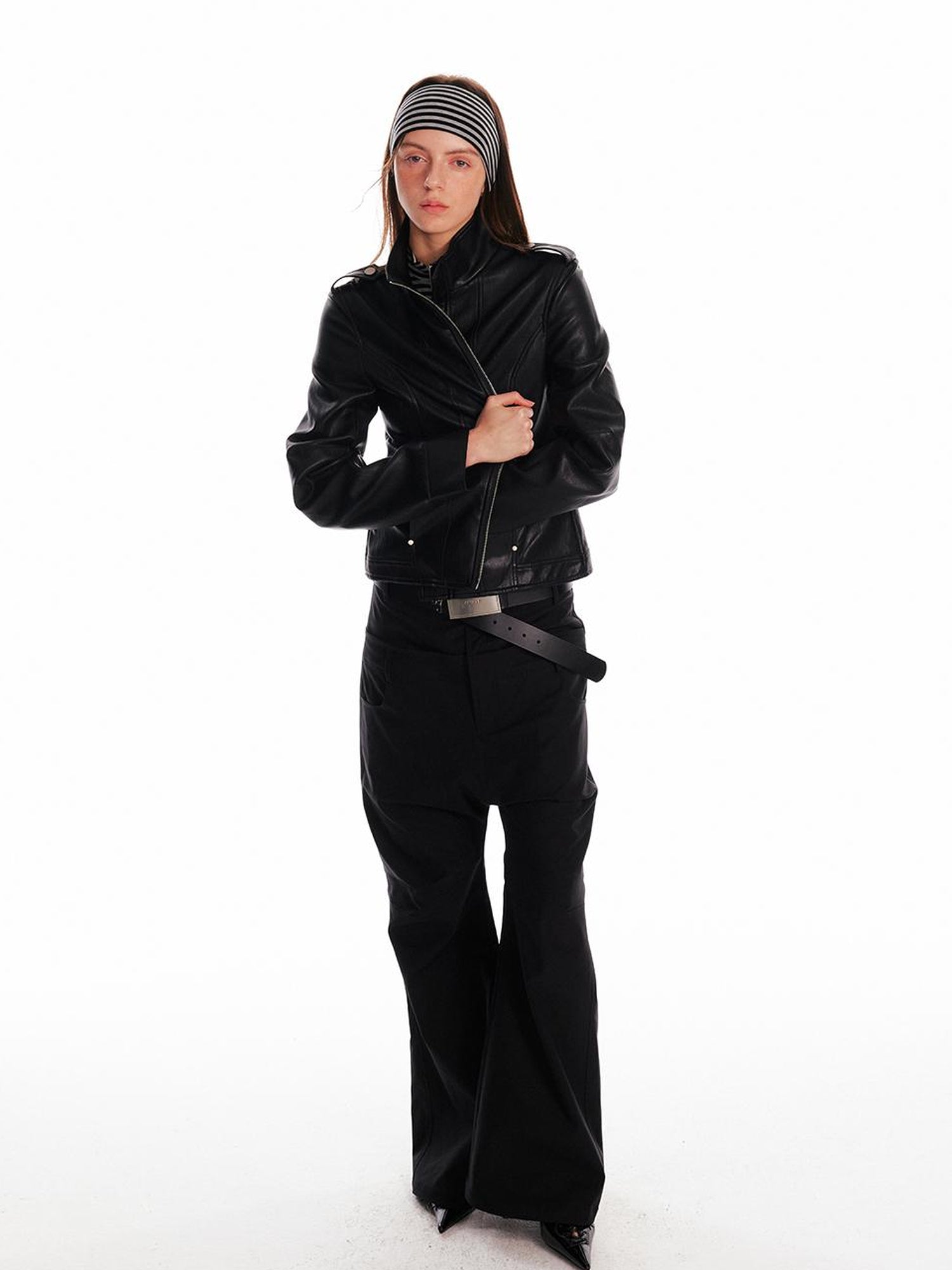 ALINNV STUDIO Low Waist Cargo Drop Crotch Pants