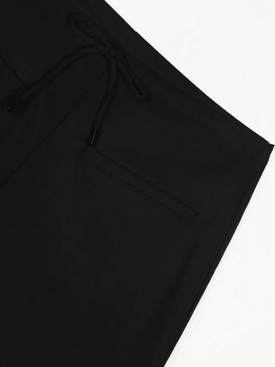 ALINNV STUDIO Pleated Low Waist Wide Leg Trousers Pants