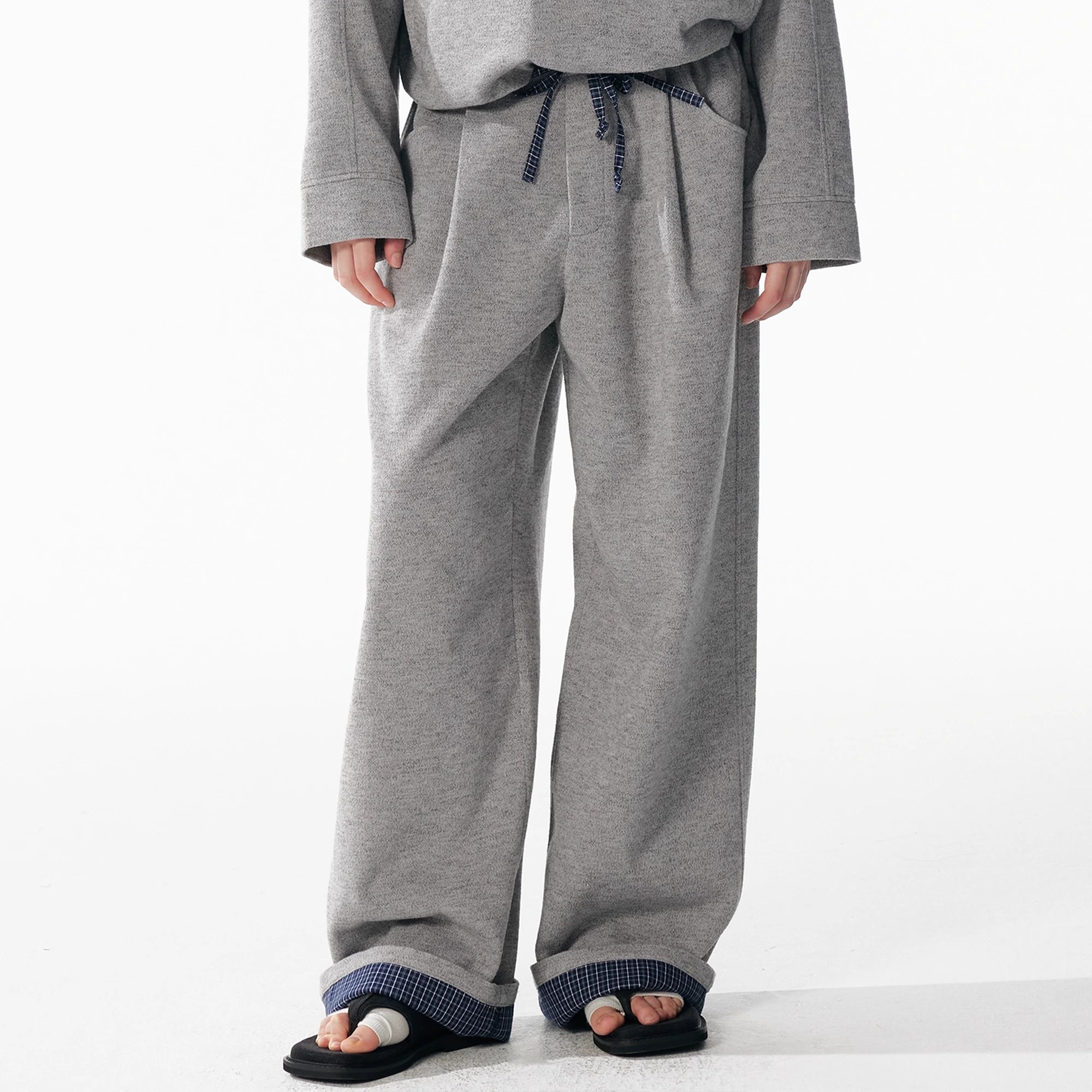 ALINNV_STUDIO_Retro_Plaid_Patchwork_Hoodie_And_Relaxed_Pants_Set_MISSTT