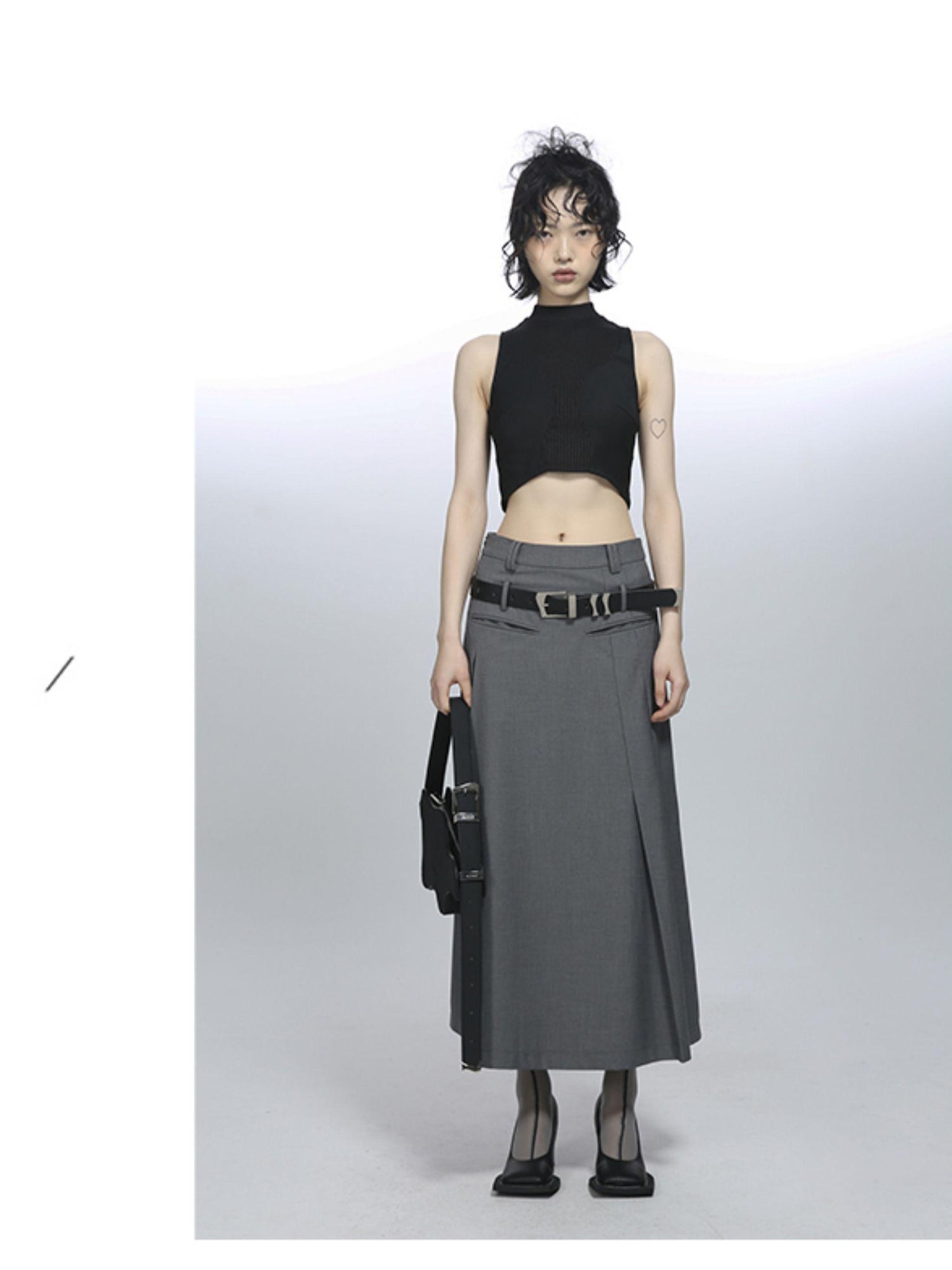 ALINNV STUDIO Wave Form Irregular Zinc Alloy Women&