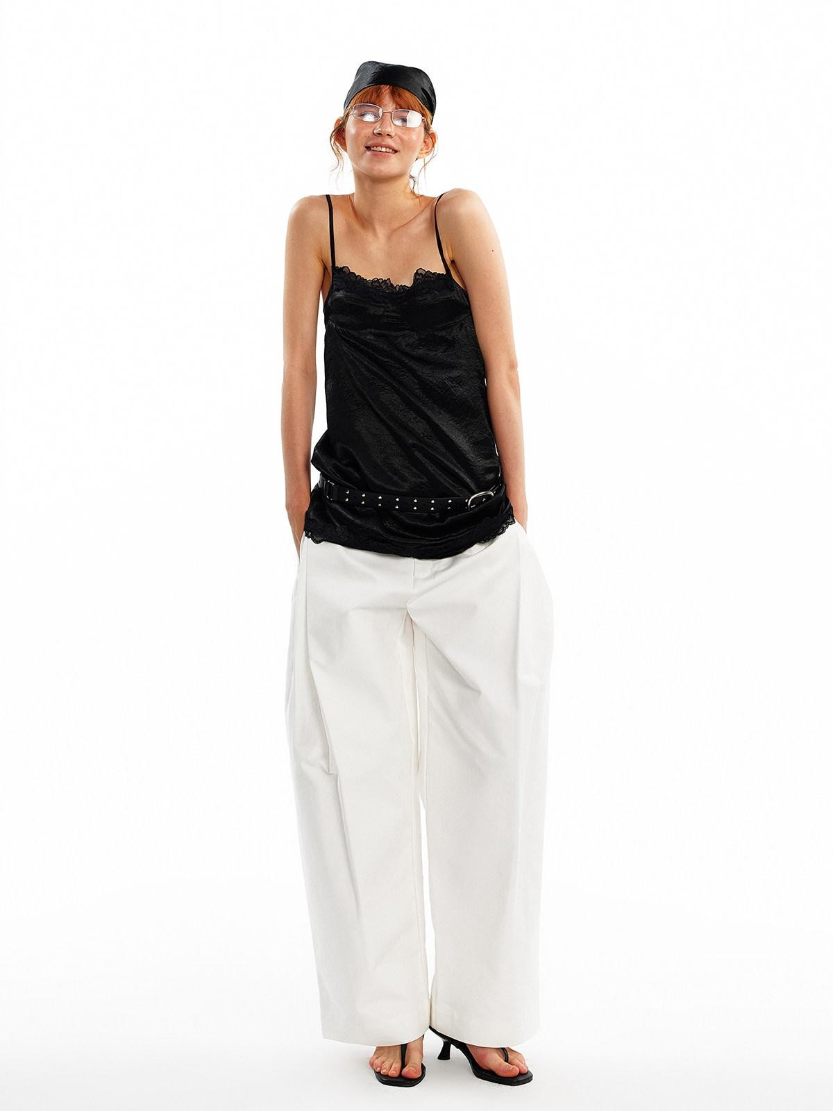 ALINNV Vintage Lace Spliced Women&