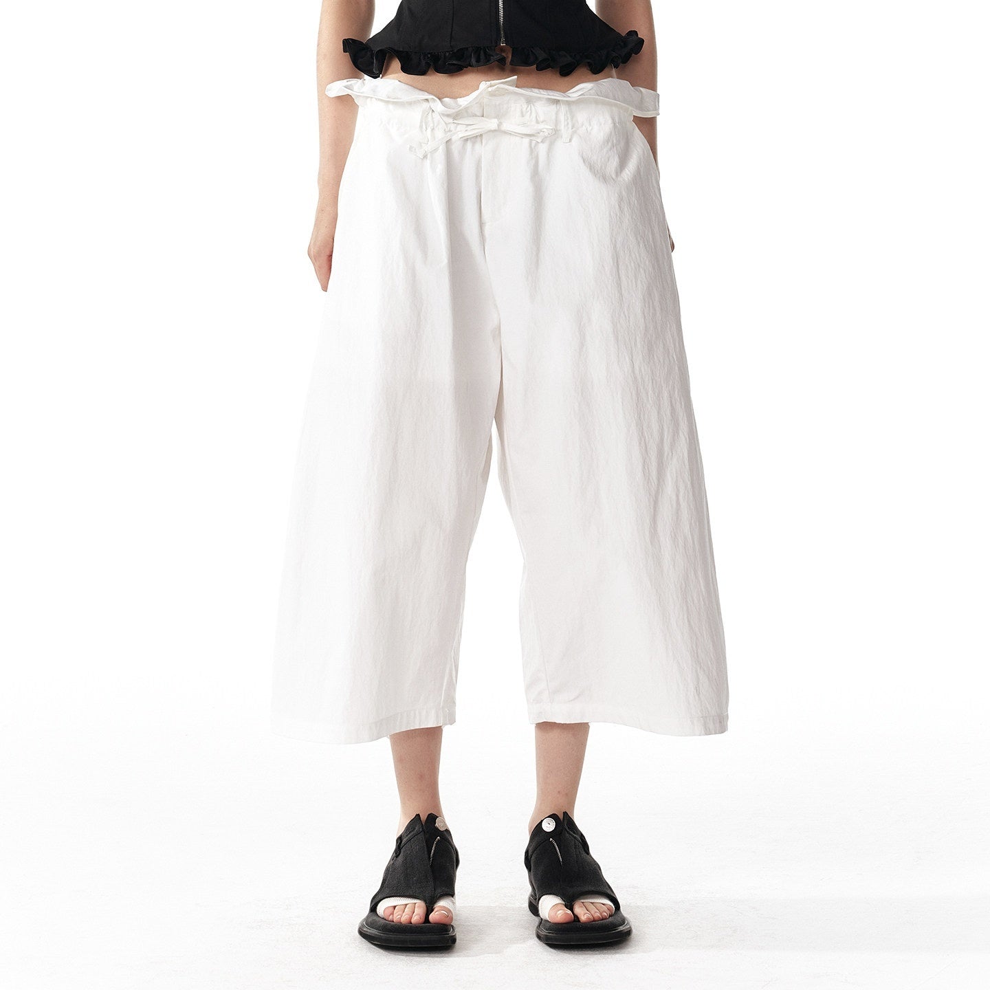 ALINNV_White_Lace_Trim_Tie_Relaxed_Casual_Commuter_Women&