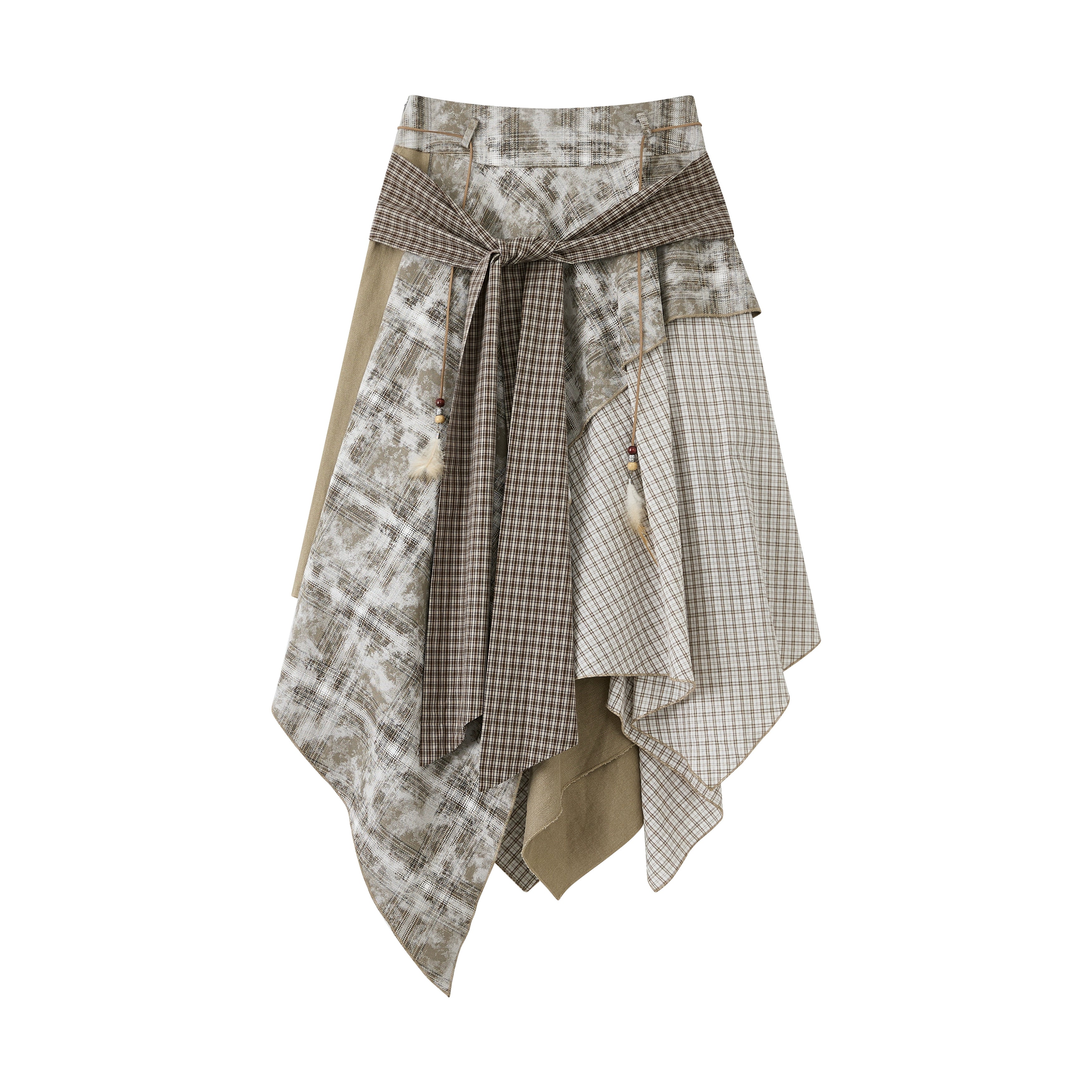 ALL_iN_plan_Acid_Riot_Layered_Grid_Skirt_MISSTT