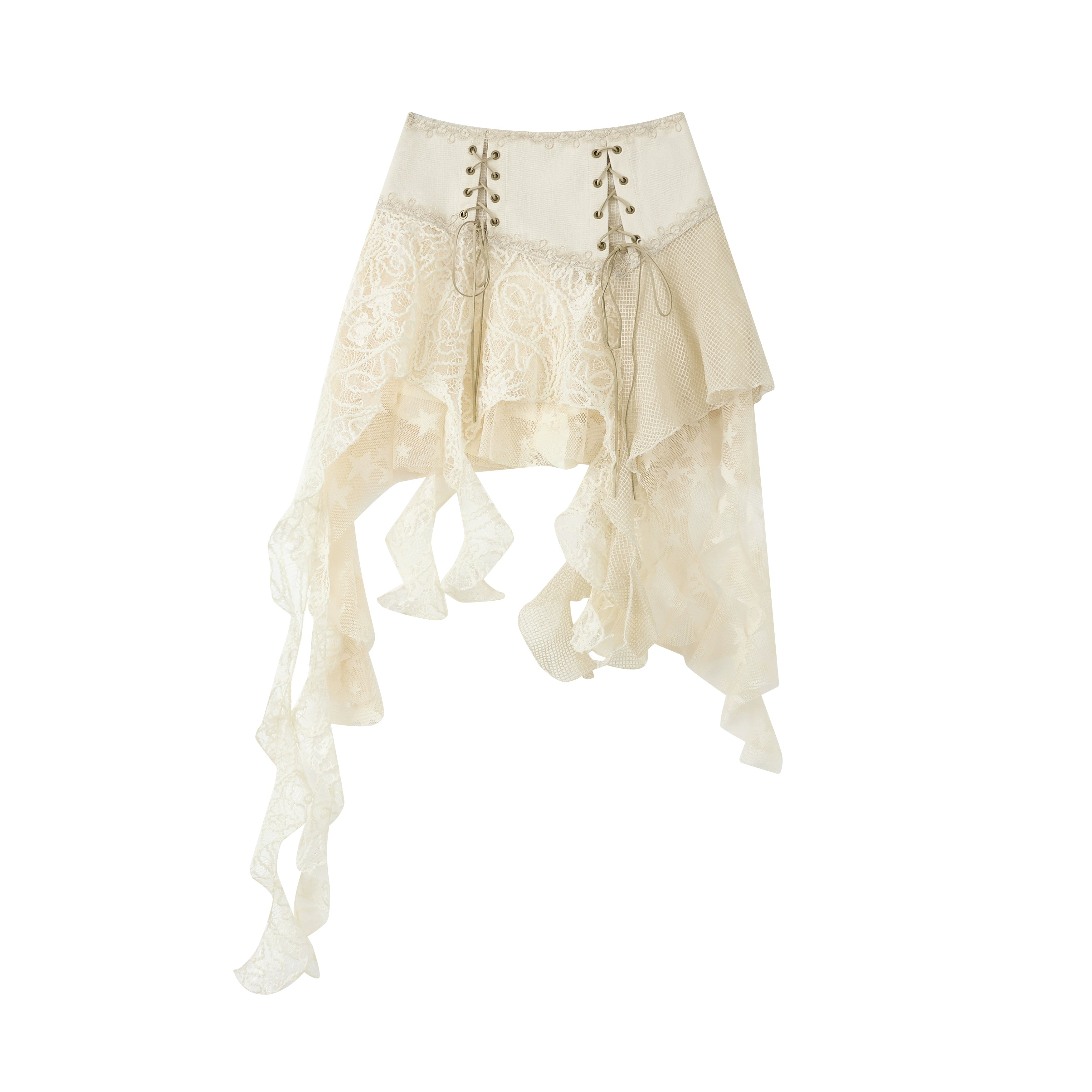 ALL_iN_plan_Acid_Washed_Asymmetrical_Y2K_Fringe_Lace_Mini_Skirt_MISSTT