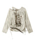 Acid Washed Rebellion Asymmetric Neck Tee