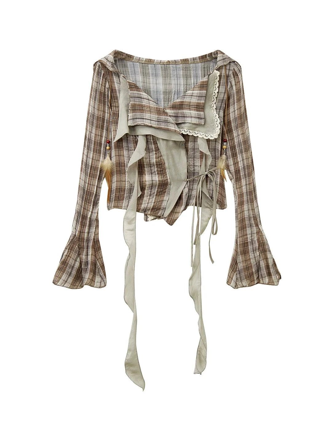 Gear Bite Marks Punk Cropped Jacket