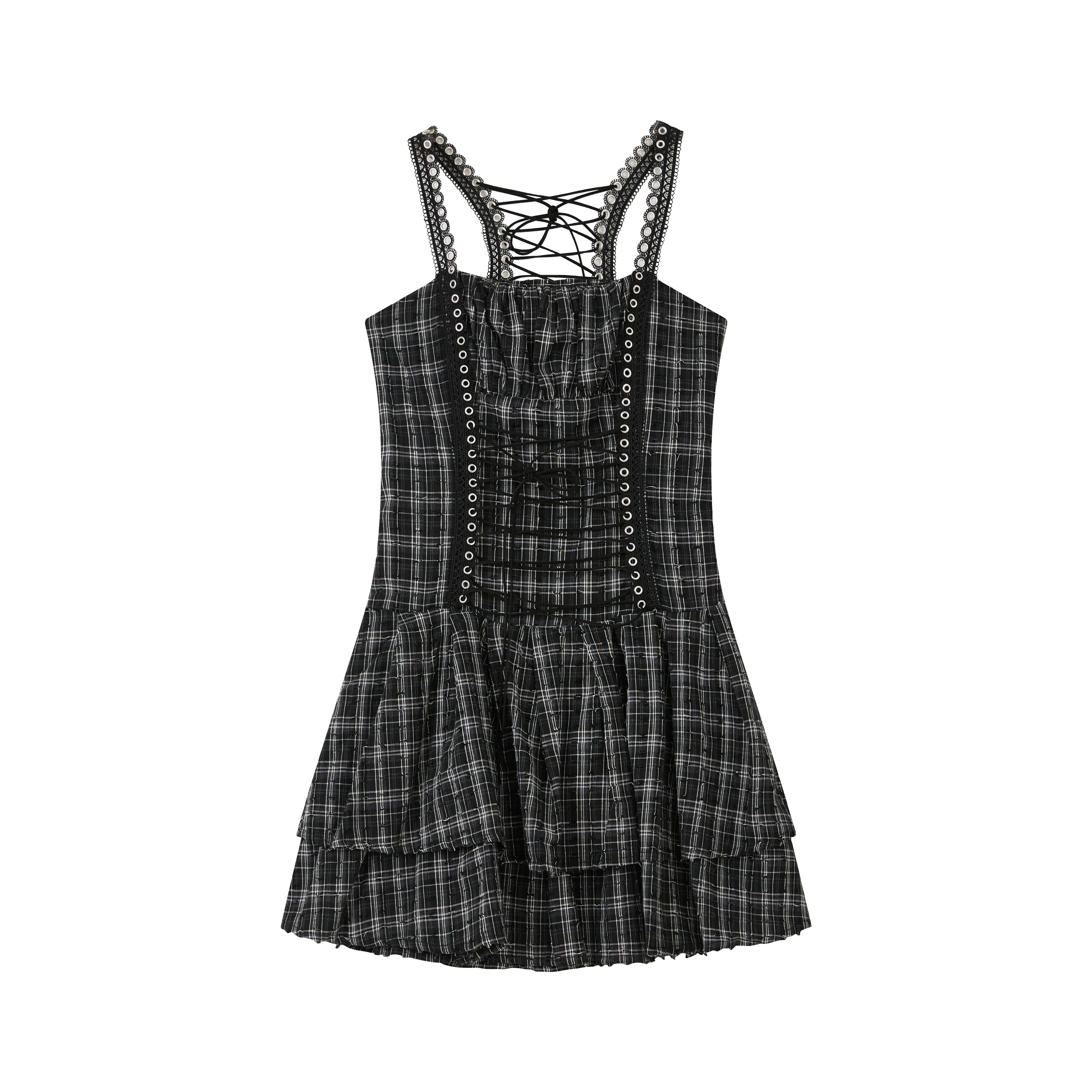 ALL_iN_plan_Industrial_Punk_Welded_Mini_Dress_With_Lacing_MISSTT