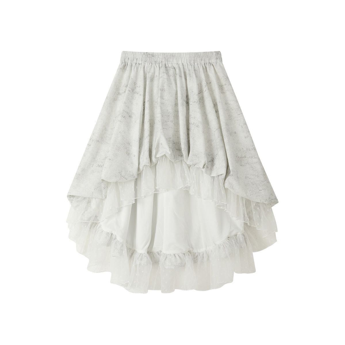 ALL_iN_plan_Ivory_Lace_Irregular_Tiered_Smocked_Waist_Women&