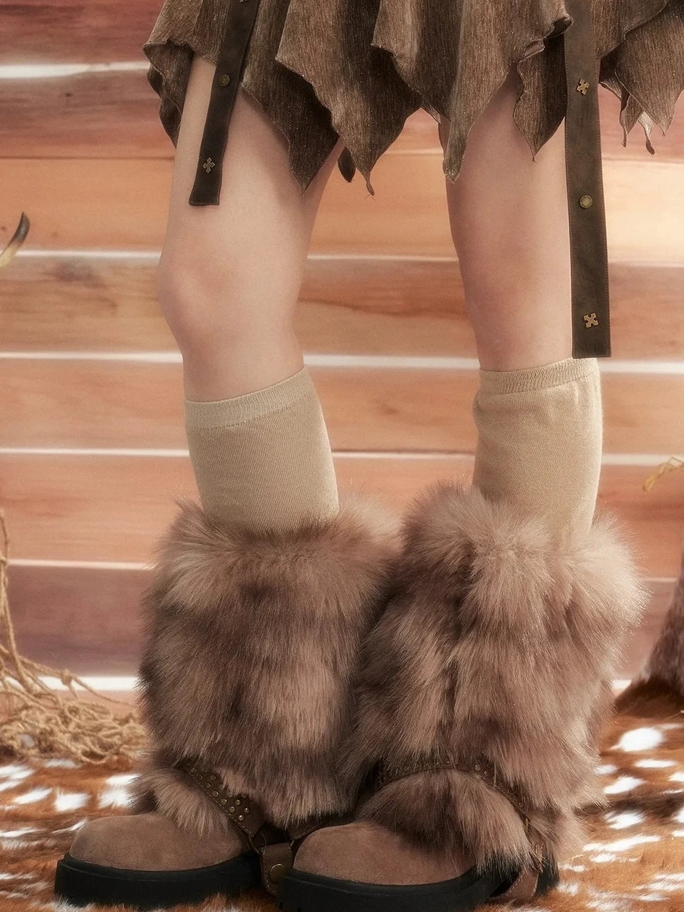 ALL iN plan Moonlight Hunter Plush Winter Boots Boots