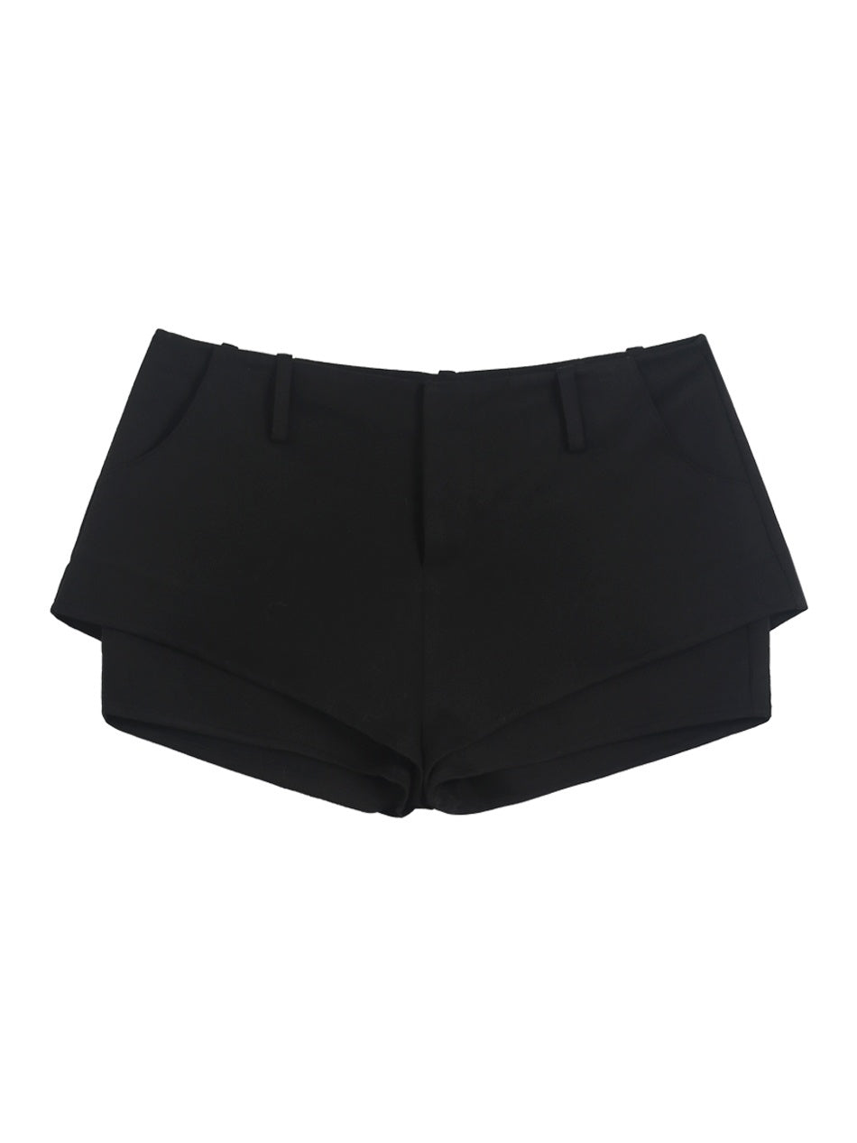 ANYQUESTION_Black_Grey_Double_Layer_3d_Suit_Women&