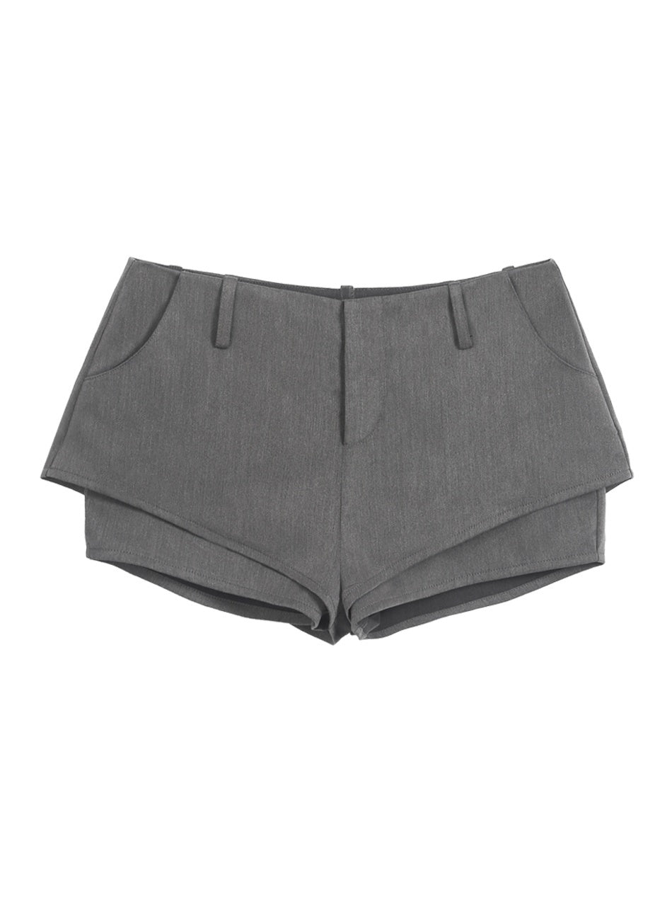 ANYQUESTION_Black_Grey_Double_Layer_3d_Suit_Women&