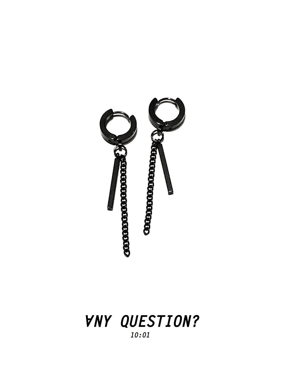 ANYQUESTION_Black_Silver_Chain_Hoop_Link_Women&