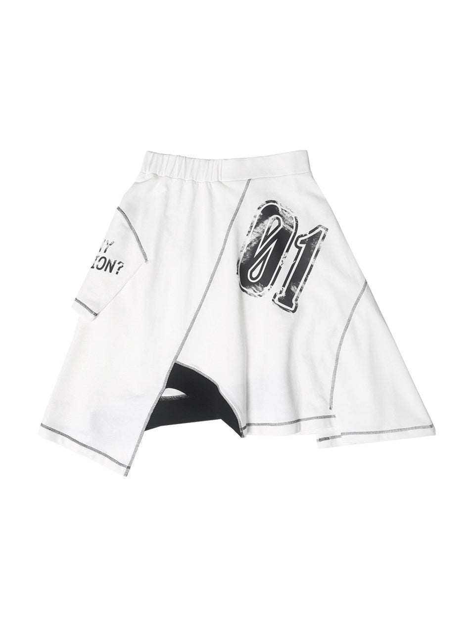 ANYQUESTION_Black_White_Print_Patchwork_Irregular_Deconstructed_Overlay_Women&