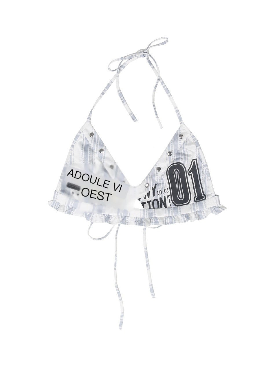 ANYQUESTION_Four_Color_Printed_Studded_Halter_Women&