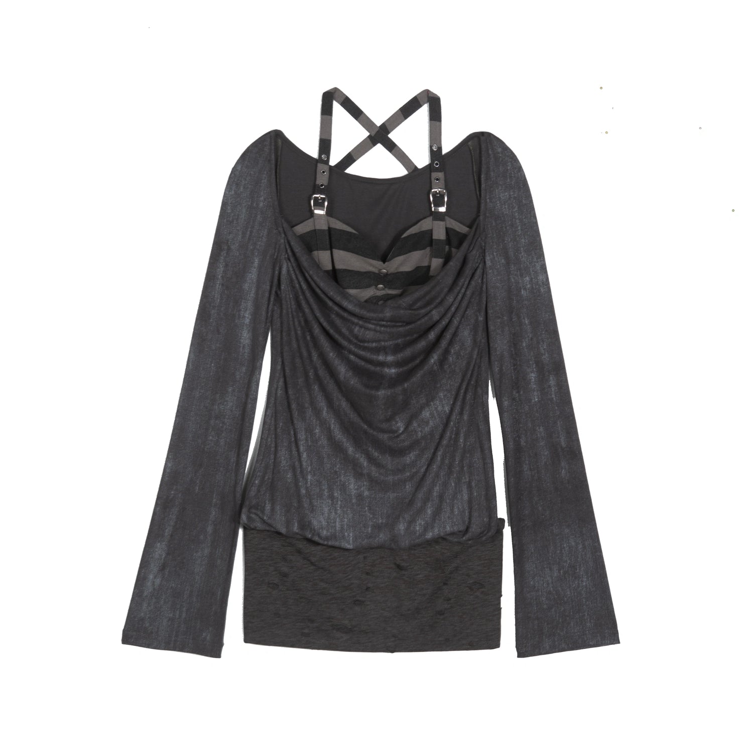 ARIADNAw_Vintage_Draped_Punk_Ruffle_Top_MISSTT