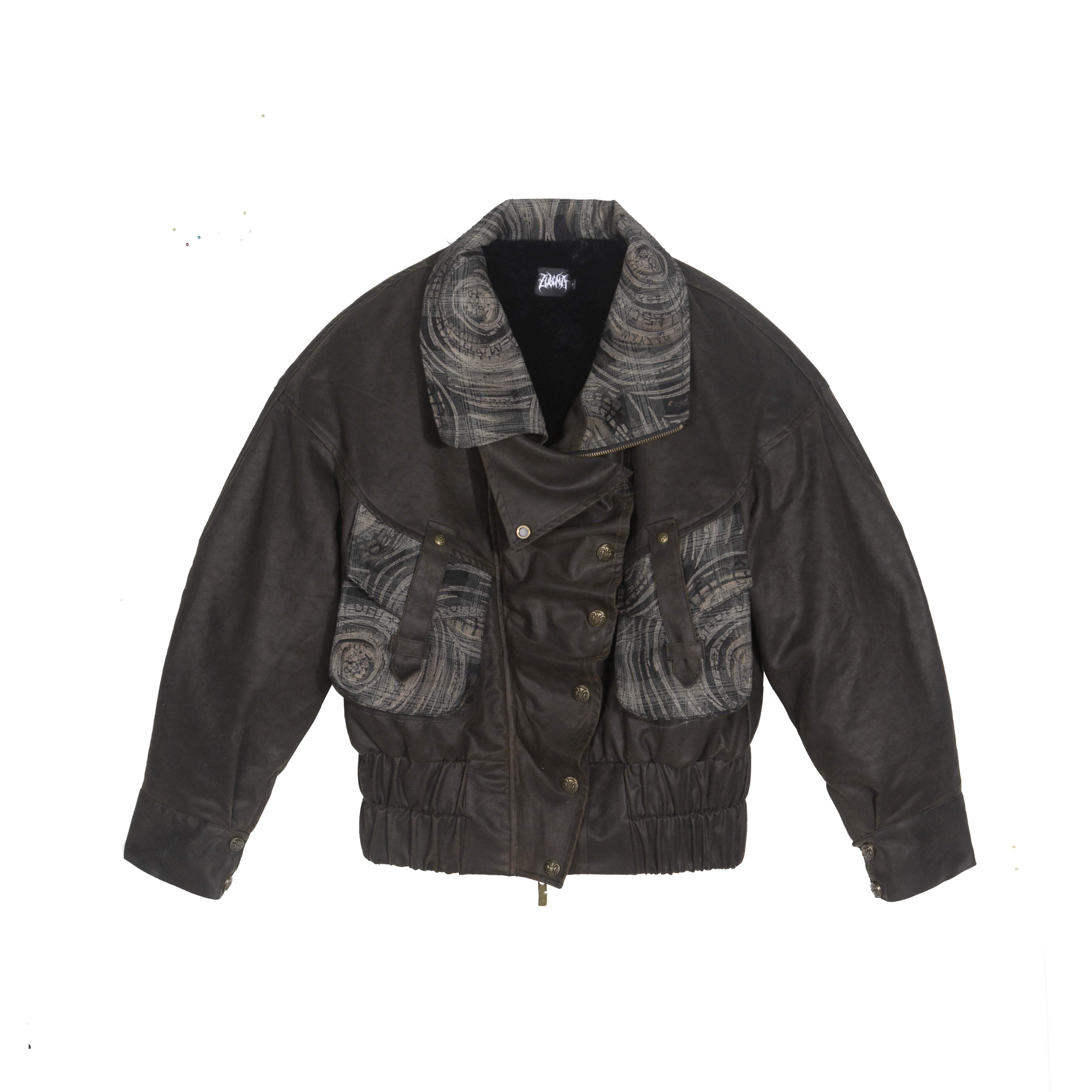 ARIADNAw_Vintage_Heavy_Button_Row_Printed_Loose_Designer_Women&