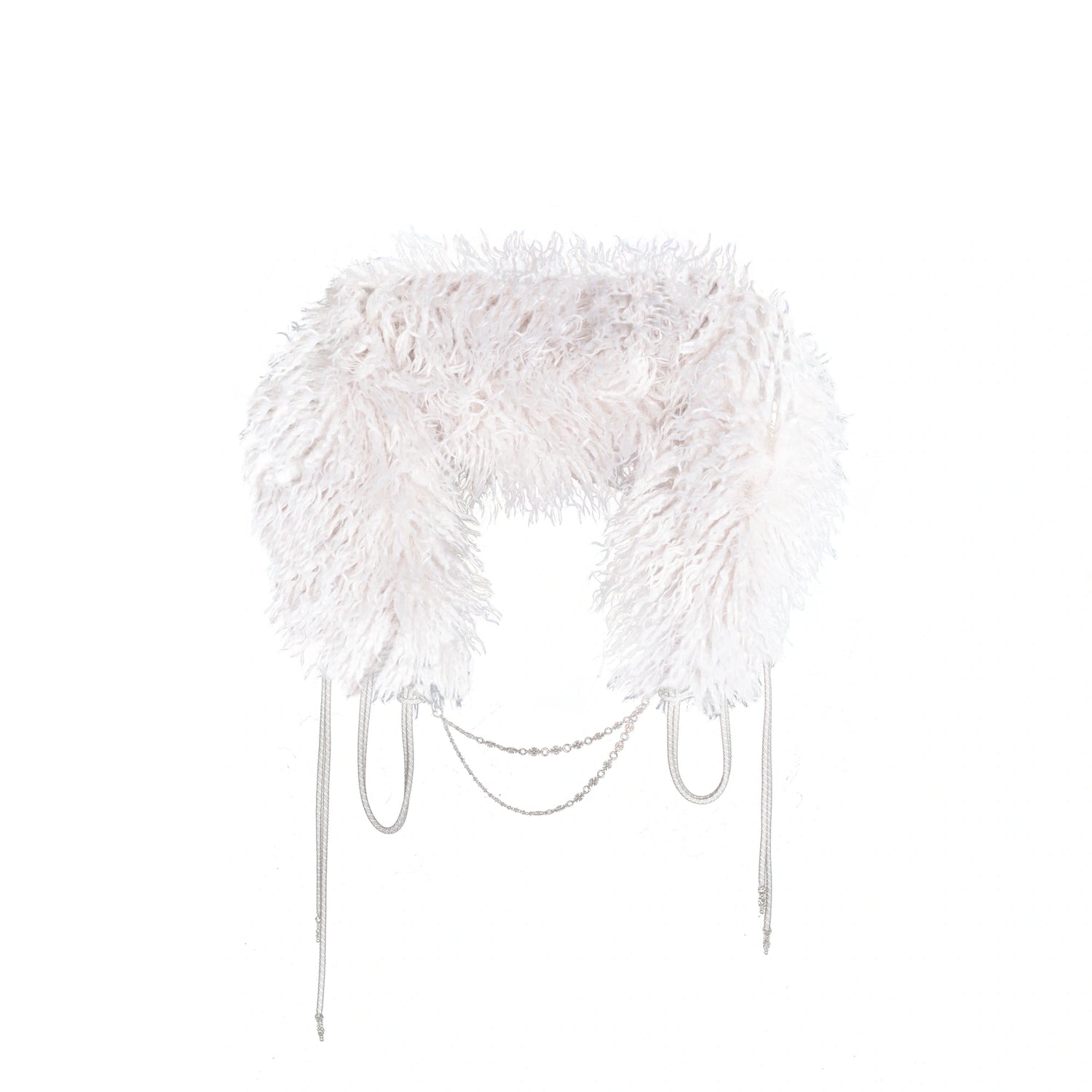 ARIADNAw_Vintage_Punk_Detachable_Fur_Collar_Scarf_Belt_MISSTT