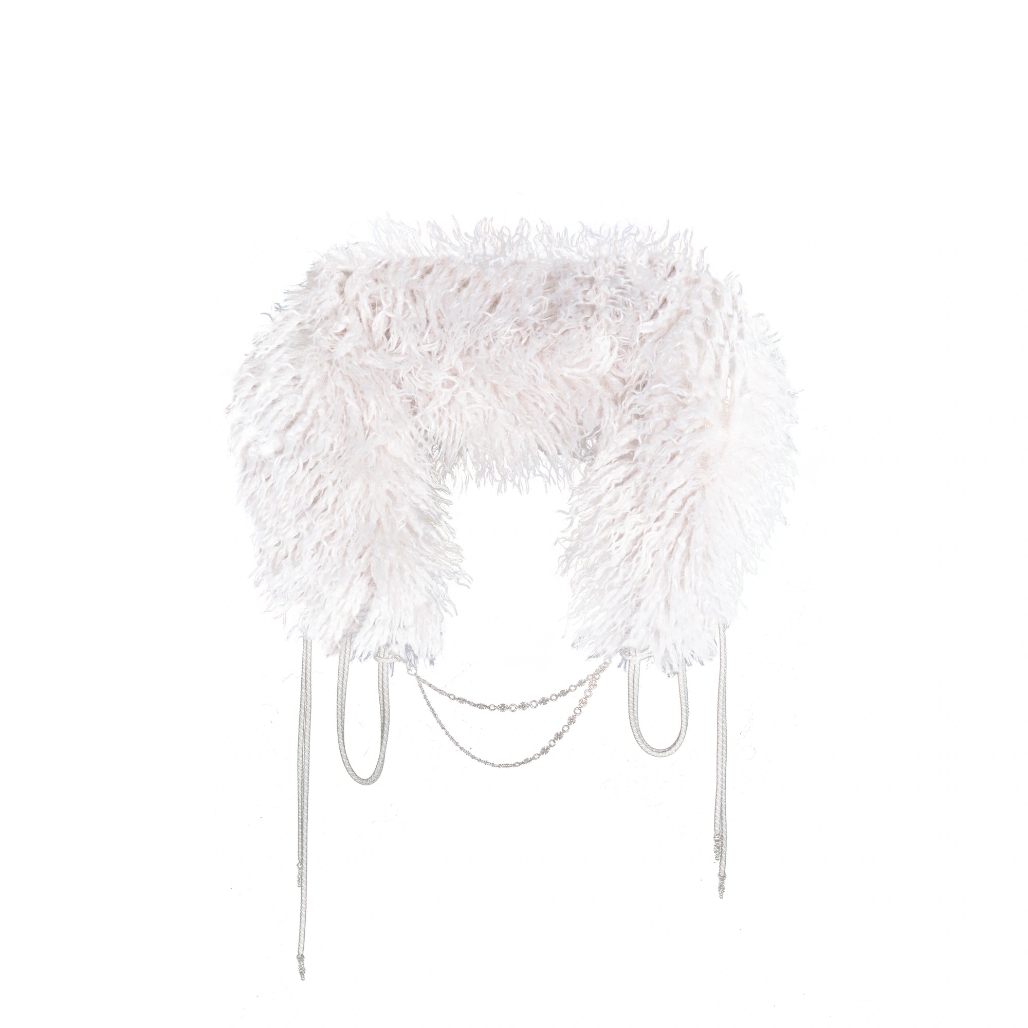 ARIADNAw_Vintage_Punk_Detachable_Fur_Collar_Scarf_Belt_MISSTT