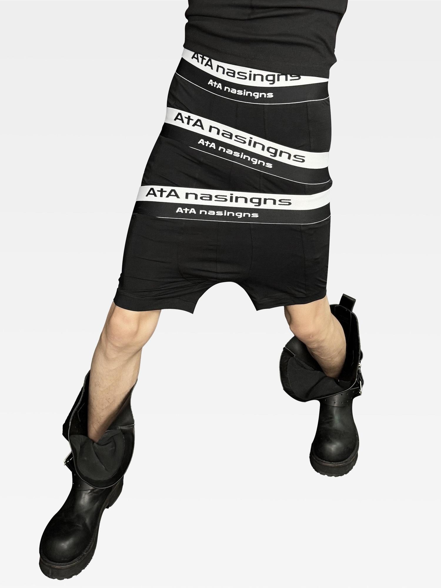 ATAnothingness Breathable High Stretch Contoured Pouch Men Cotton Short Trousers