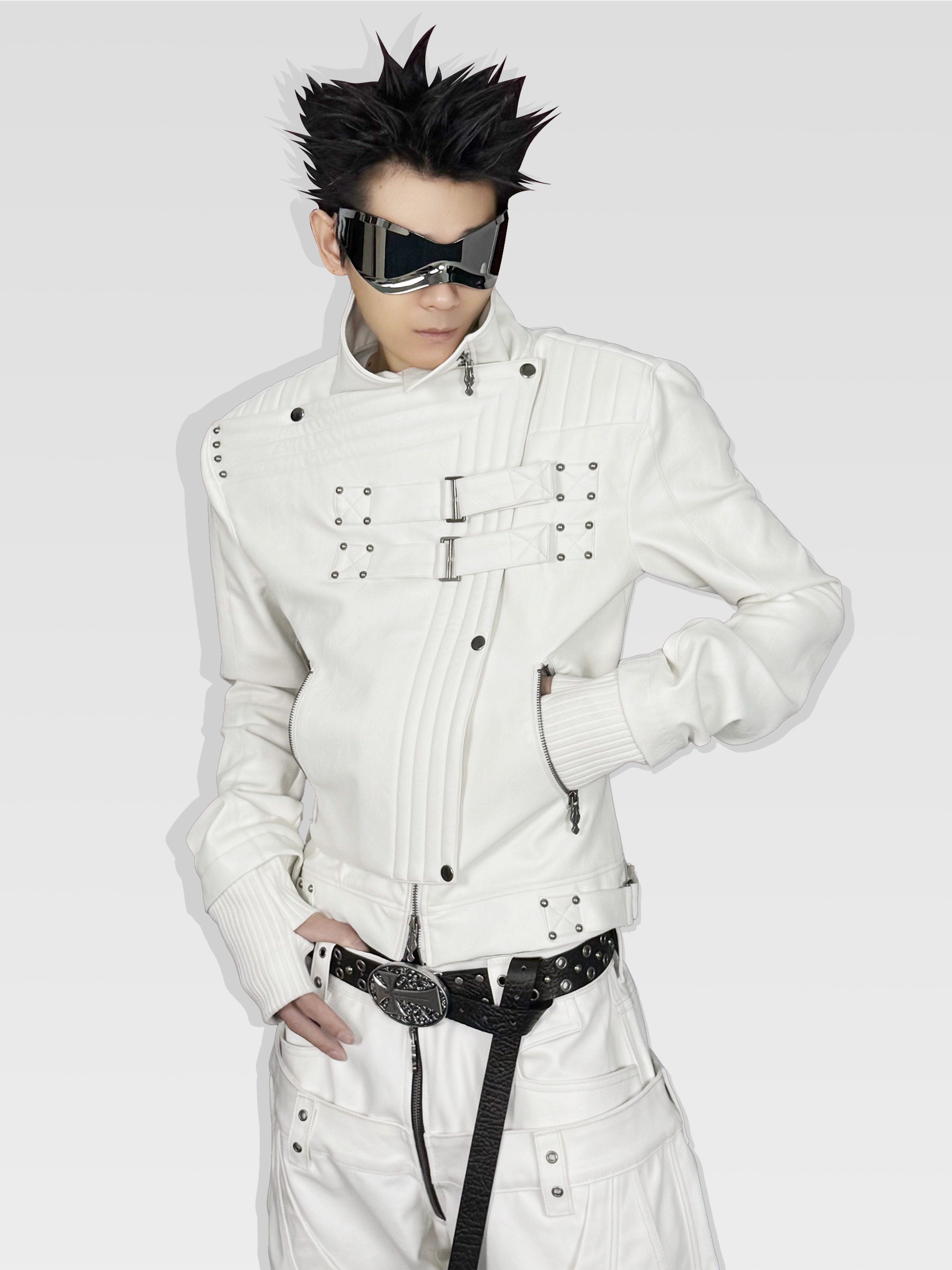 ATAnothingness_Lightweight_Windproof_Pu_Short_Zippered_Silver_Moon_White_Women_Leather_Jackets_MISSTT