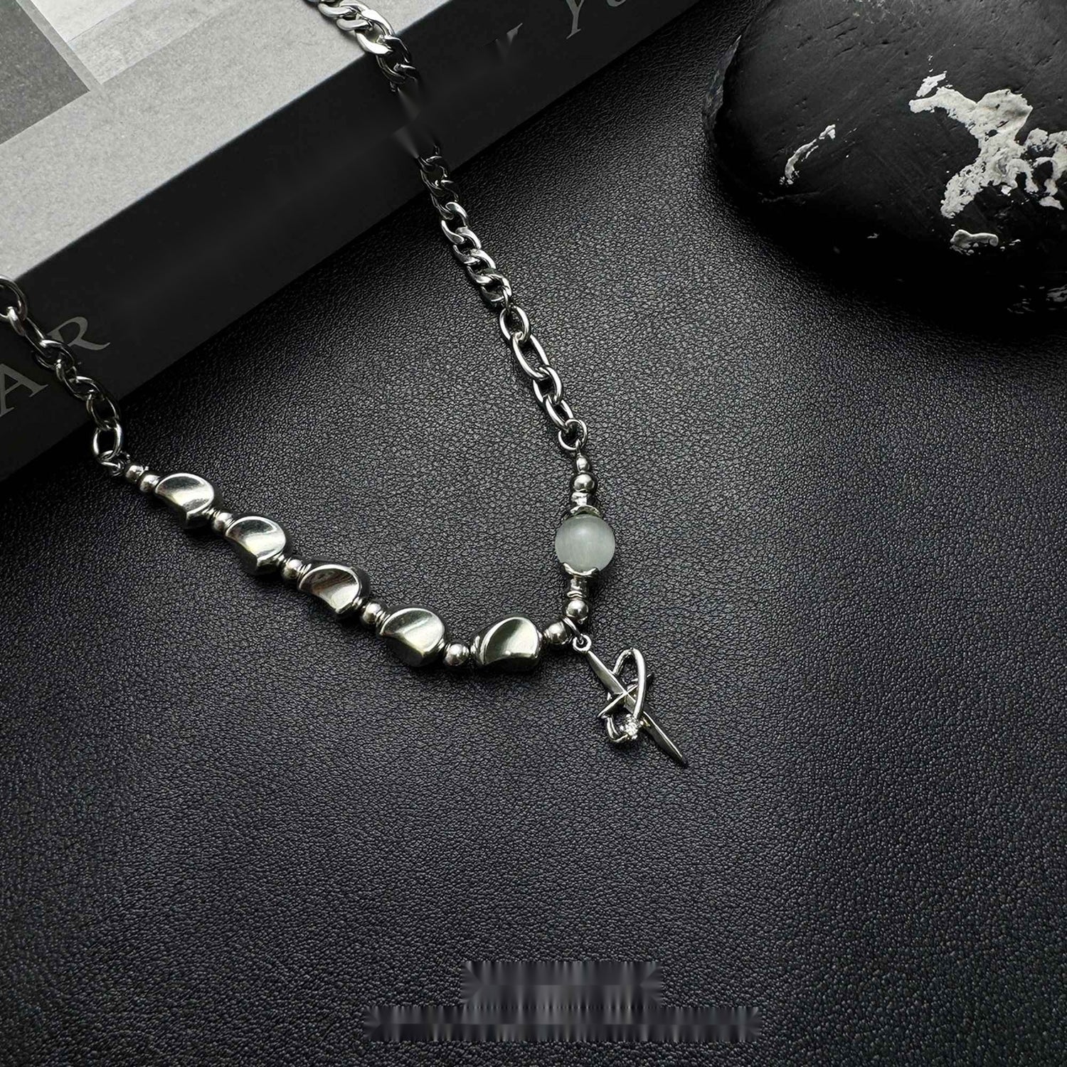 Accessories_1._Celestial_Rock_Chain
2._V-neck
3._T-shirt
4._Long_Sleeve
5._Hoodie
6._Short_Sleeve
7._Crew_Neck
8._Sweatshirt
9._Pocket
10._Sleeve_MISSTT