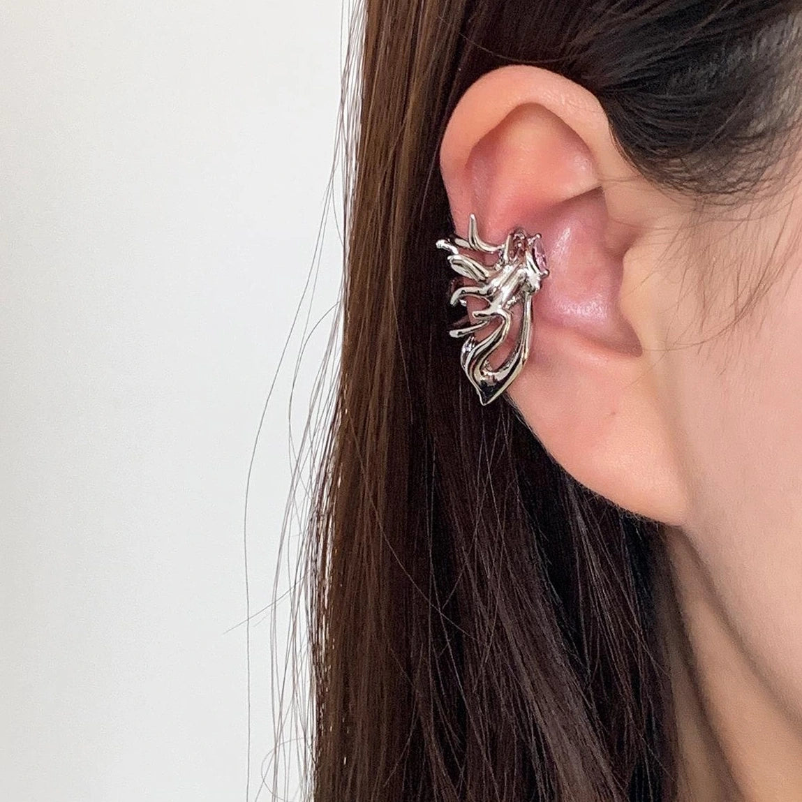 Accessories Adjustable Butterfly Ear Cuff
