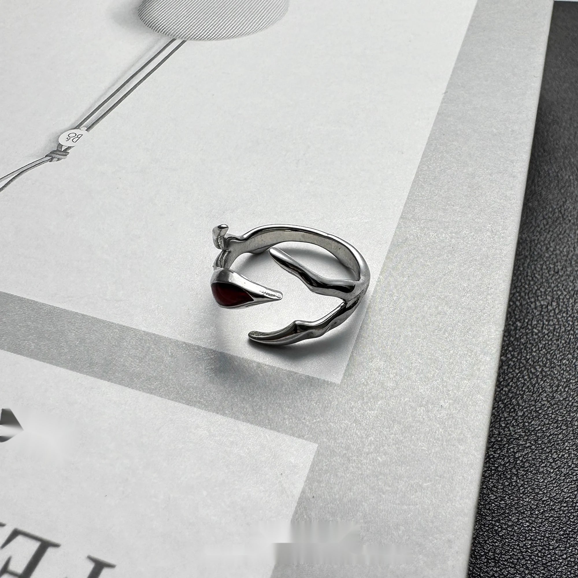 Accessories_Adjustable_Red_Drip_Statement_Ring_MISSTT