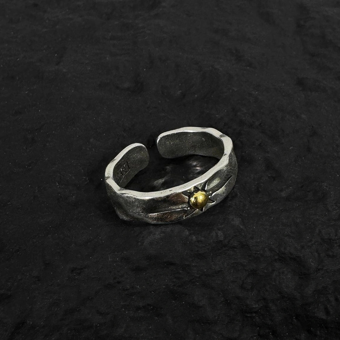 Accessories Adjustable Solar Ring Men S Vintage Titanium Steel