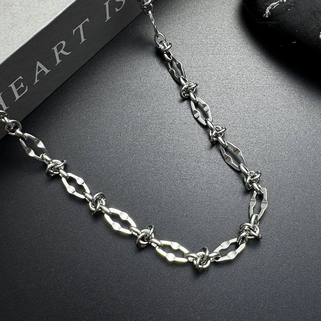 Accessories Adjustable Titanium Steel Collar Necklace