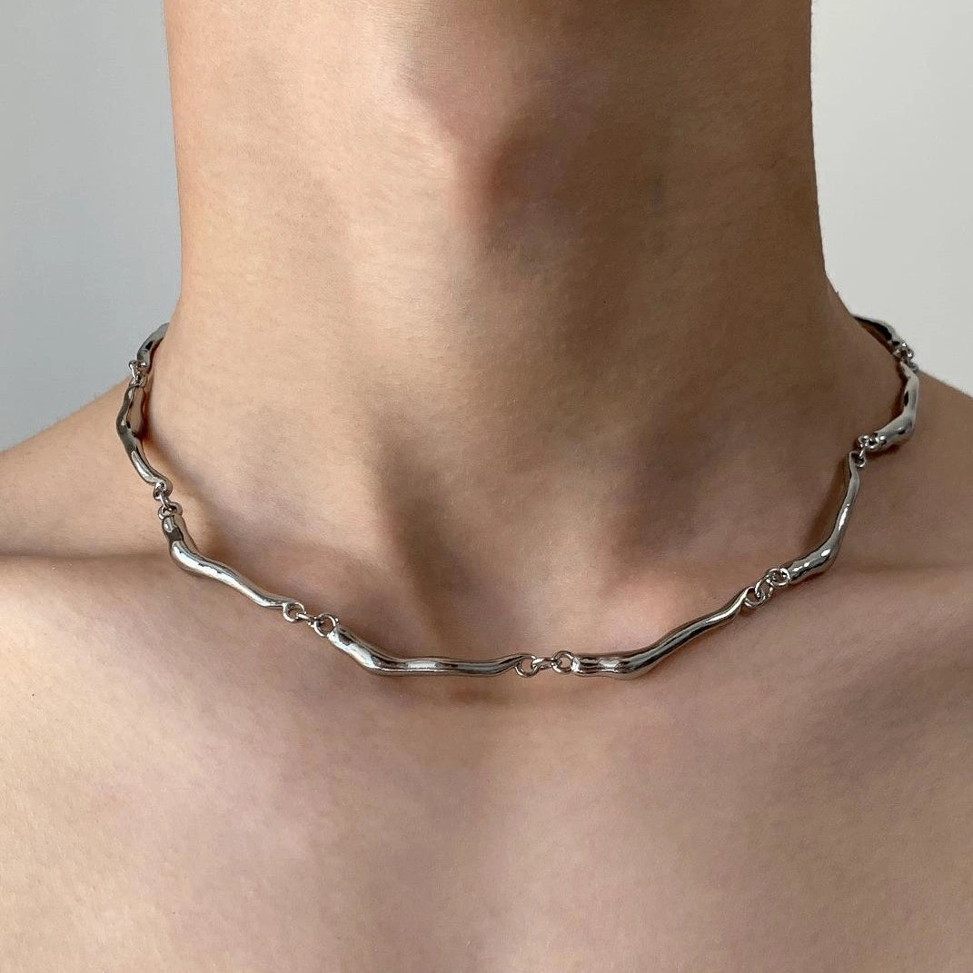 Accessories Asymmetry Chain Minimalist Necklace
