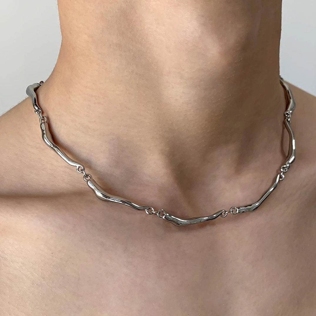 Accessories Asymmetry Chain Minimalist Necklace