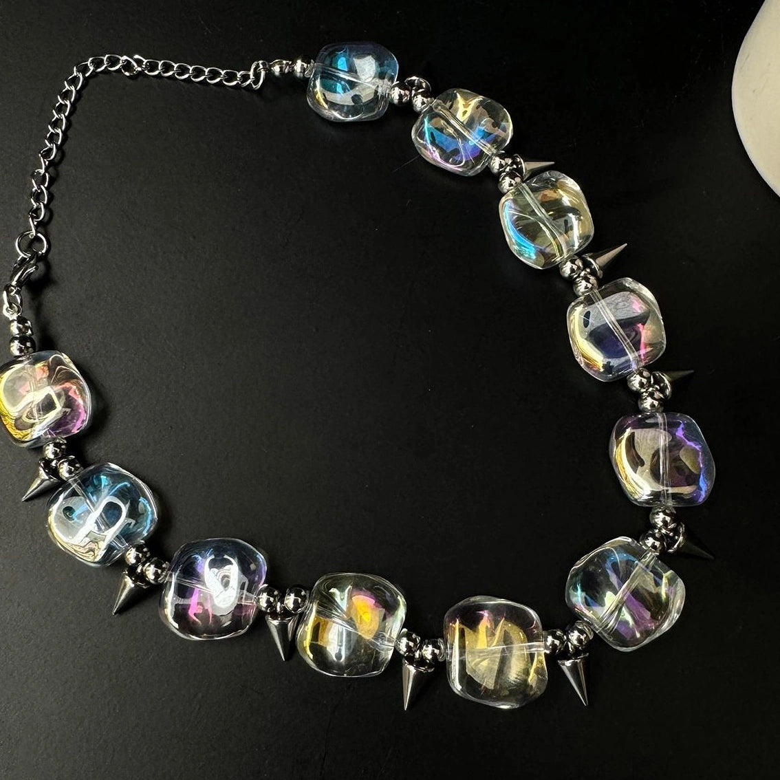 Accessories Dark Crystal Punk Choker Necklace