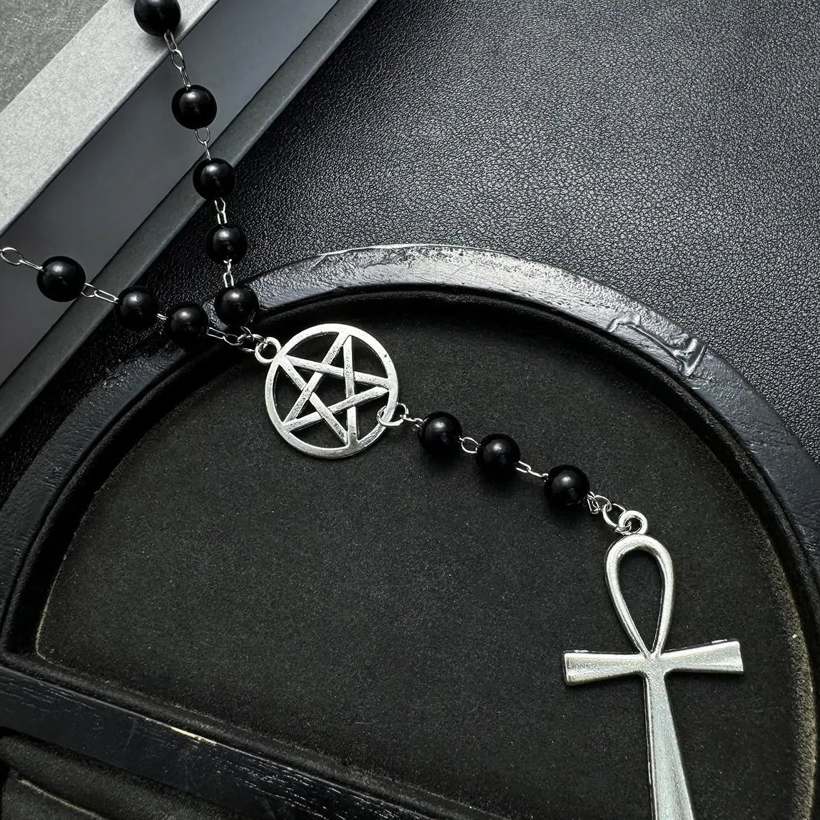 Accessories Dark Punk Gothic Cross Pendant Necklace
