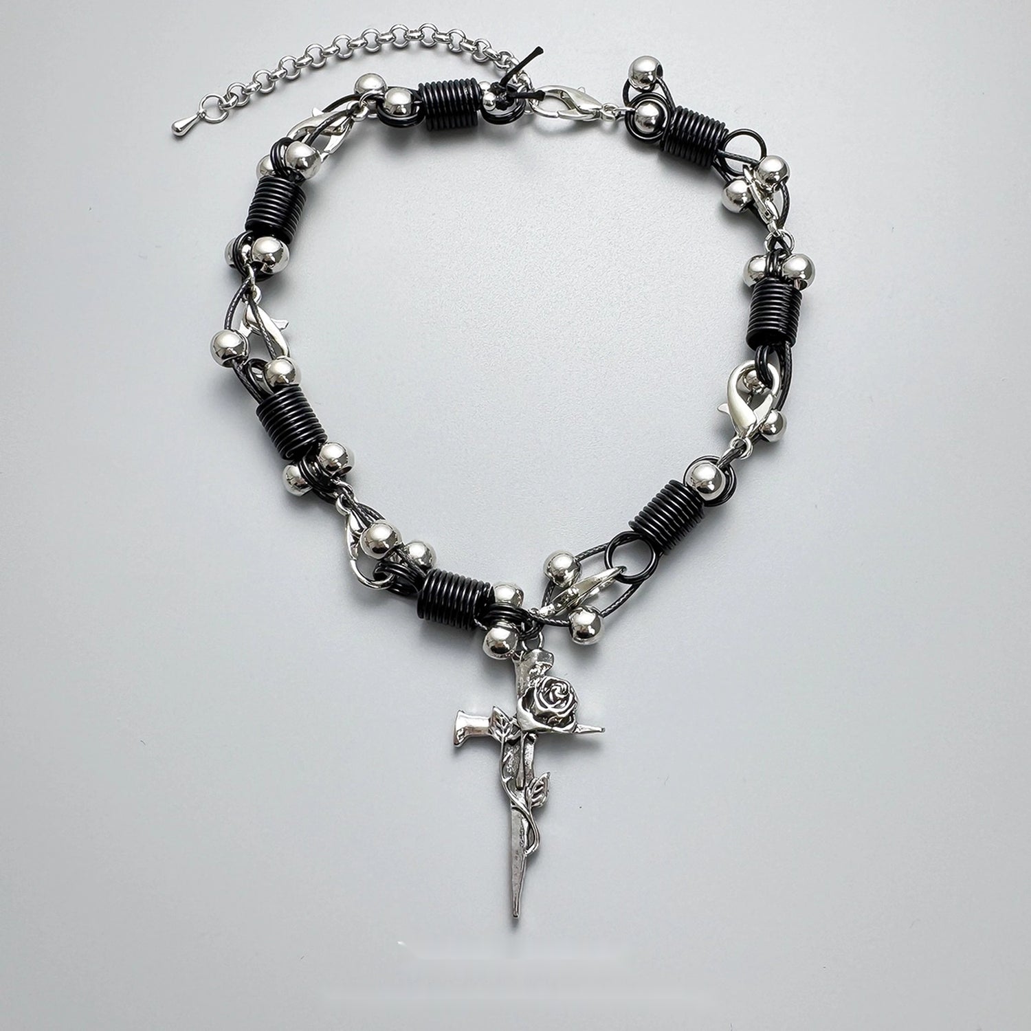 Accessories_Dark_Punk_Spring_Cross_Necklace_MISSTT