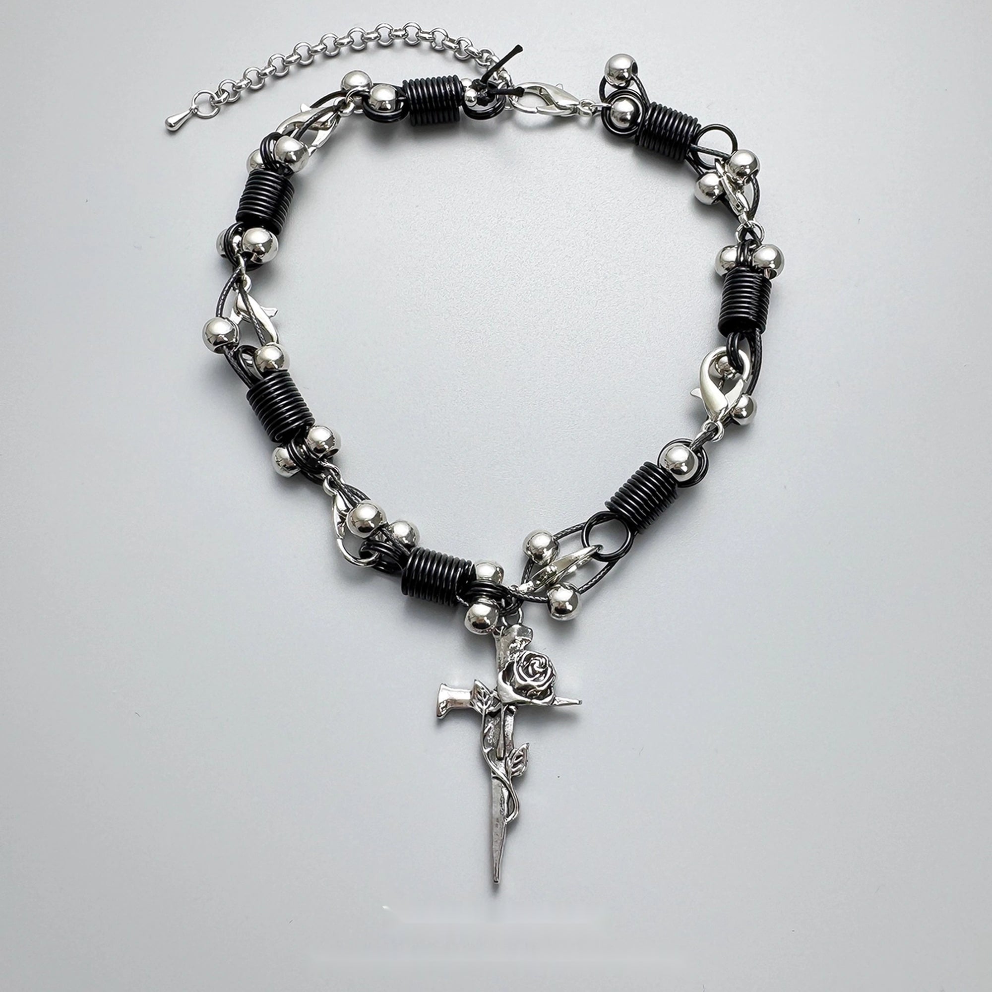 Accessories_Dark_Punk_Spring_Cross_Necklace_MISSTT