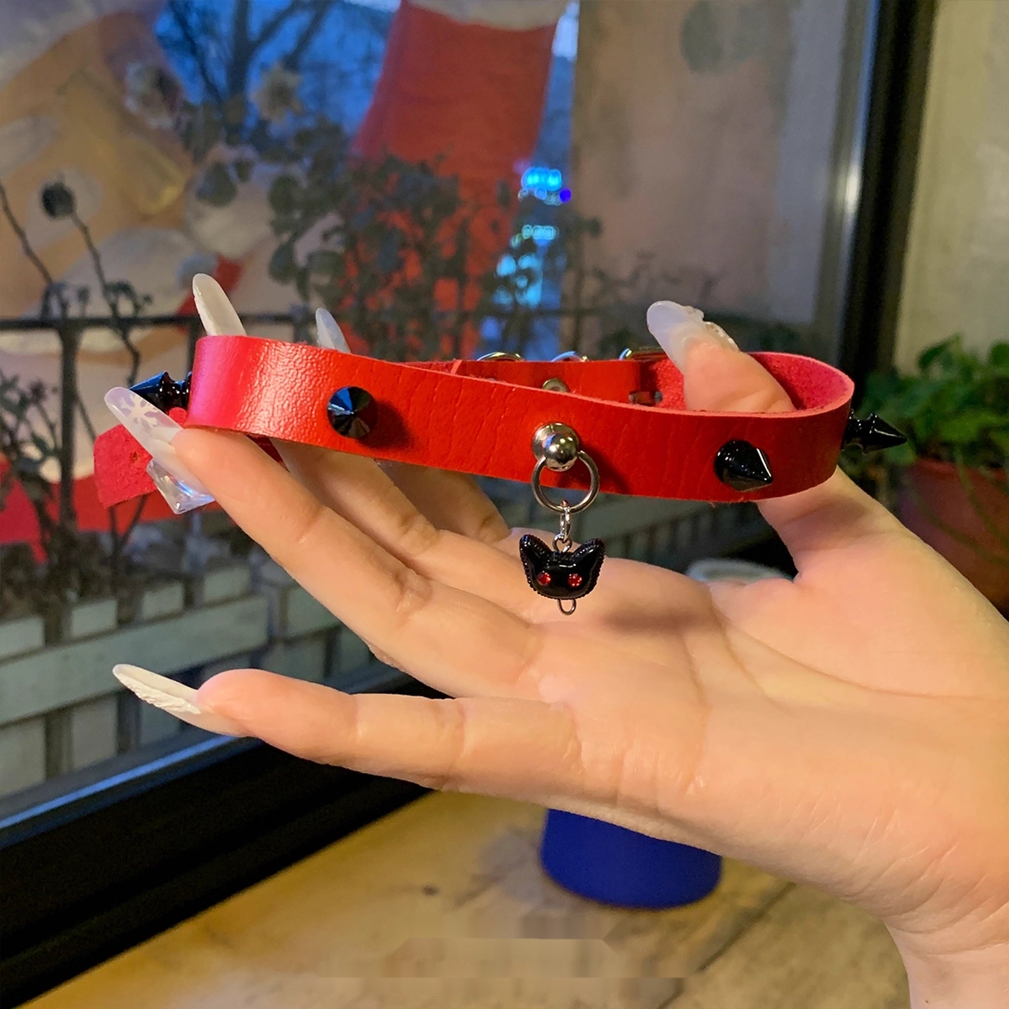 Accessories_Dark_Red_Studded_Kitten_Choker_MISSTT