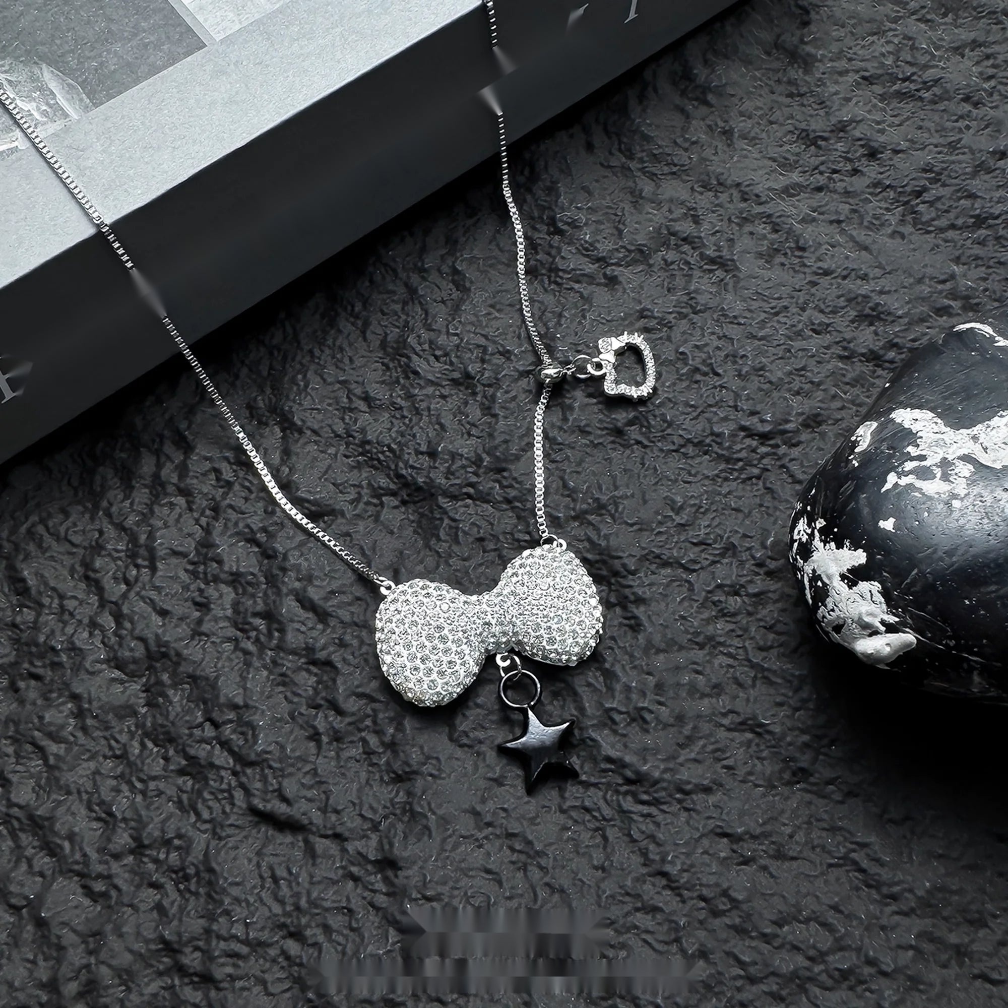 Accessories_Delicate_Star_Pendant_Necklace_With_Bow_And_Cat_Charm_MISSTT