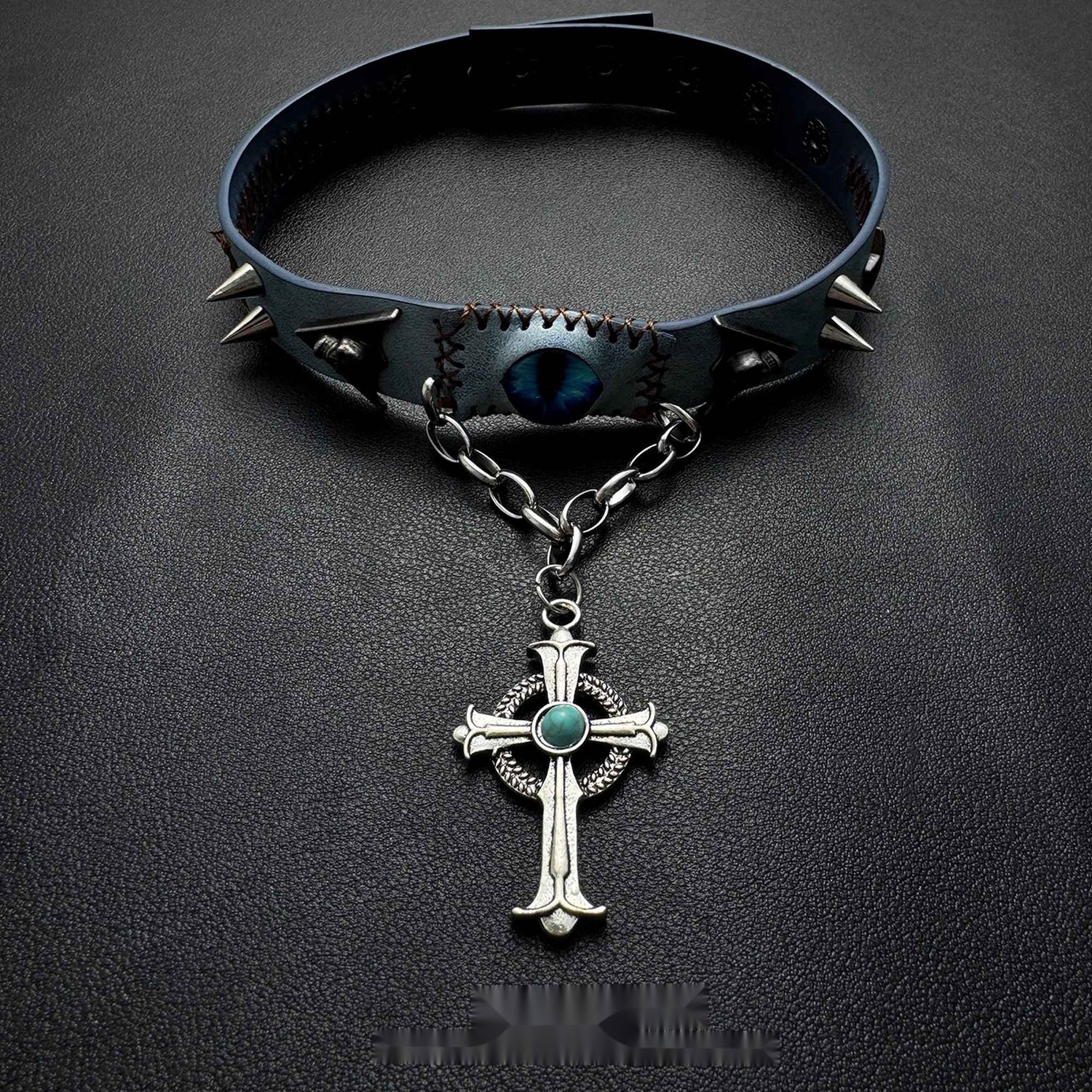Accessories_Demon_Eye_Choker_With_Cross_Pendant_MISSTT
