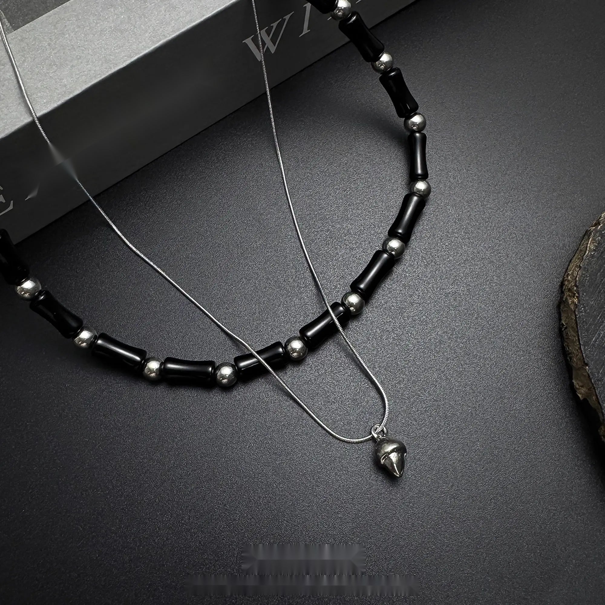 Accessories_Double_Layer_Bamboo_Pendant_Choker_Necklace_MISSTT