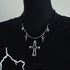 Accessories_Double_Layer_Cross_Star_Choker_Necklace_MISSTT