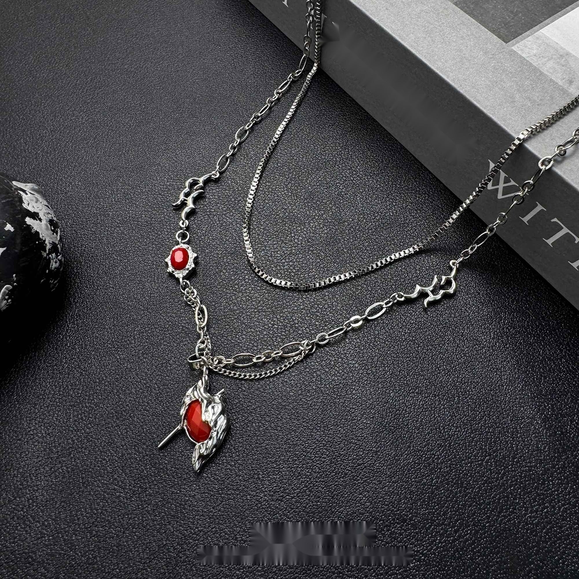 Accessories_Double_Layer_Heart_Hunter_Chain_Necklace_MISSTT