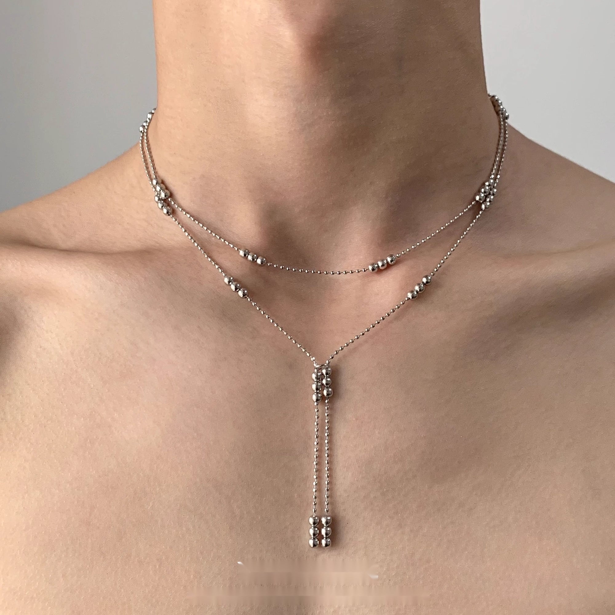 Accessories_Double_Layer_Metal_Ballpoint_Necklace_MISSTT