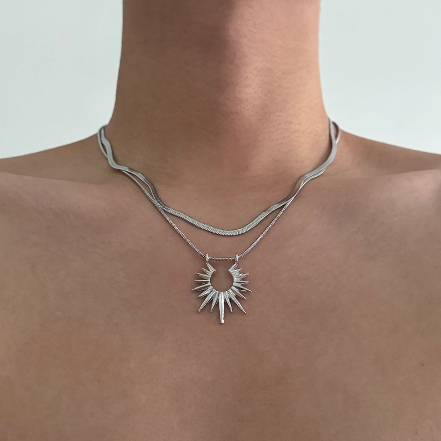Accessories_Double_Layer_Sun_Pendant_Titanium_Steel_Necklace_MISSTT