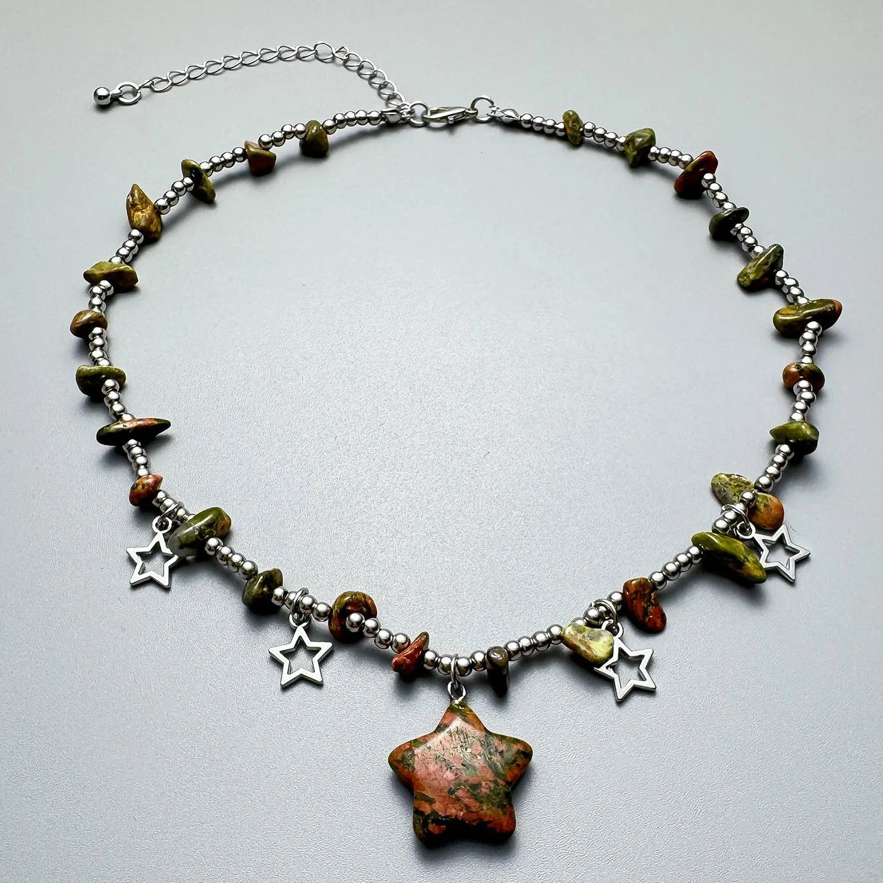 Accessories Forest Star Crystal Bead Necklace