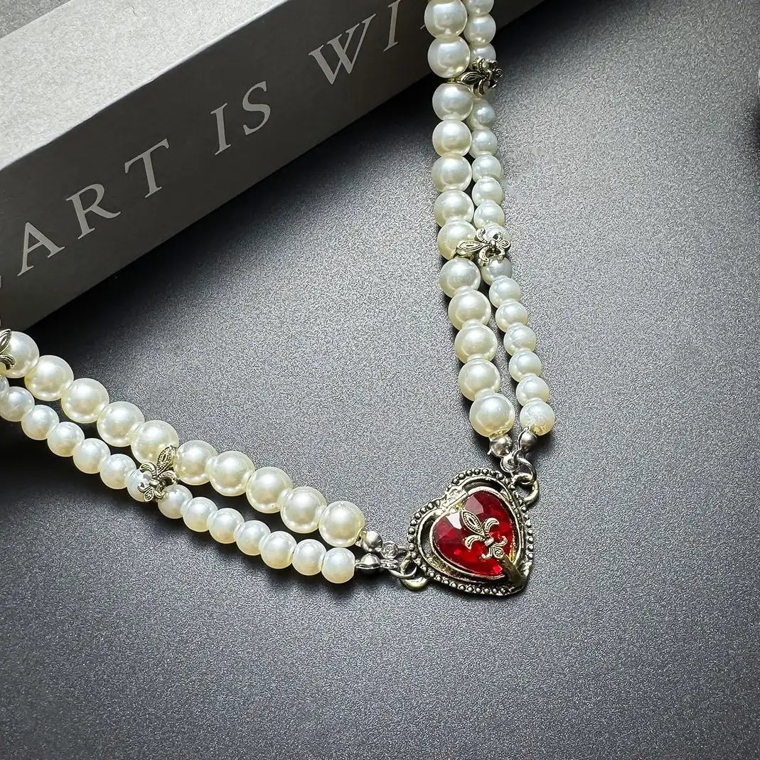 Accessories French Pearl Choker Necklace